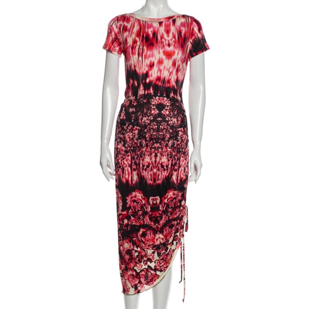 🔥 Jean Paul Gaultier 💌 Captivating Printed Midi Dress